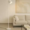 Lampade Da Terra-Selezionato da Mazzolaluce Piantana da terra bianca portatile led 4,5w ricaricabile usb dimmerabile