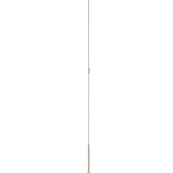 Lampade Da Terra-Selezionato da Mazzolaluce Piantana da terra sospesa bianca led 3000k dimmerabile