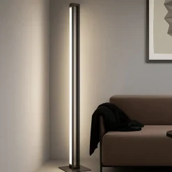 Lampade Da Terra-Perenz Illuminazione Piantana da terra sway perenz orientabile nero led 3000k 4000k 6000k