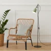 Lampade Da Terra-Selezionato da Mazzolaluce Piantana da terra verde luce orientabile metallo