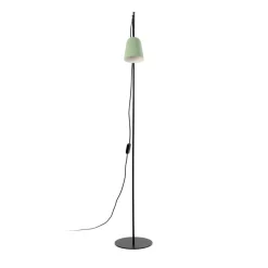 Lampade Da Terra-Selezionato da Mazzolaluce Piantana da terra verde luce orientabile metallo