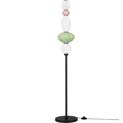Lampade Da Terra-Selezionato da Mazzolaluce Piantana lampada da terra moderna ceramica vetro led 3000k