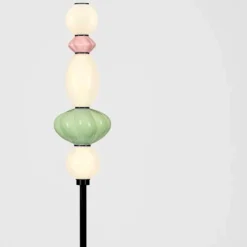 Lampade Da Terra-Selezionato da Mazzolaluce Piantana lampada da terra moderna ceramica vetro led 3000k