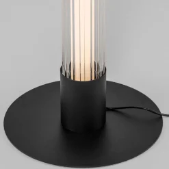 Lampade Da Terra-Selezionato da Mazzolaluce Piantana lampada da terra tubolare in vetro led 2700-3000k moderna