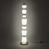 Lampade Da Terra-Selezionato da Mazzolaluce Piantana led design vetro e ceramica moderna per soggiorno