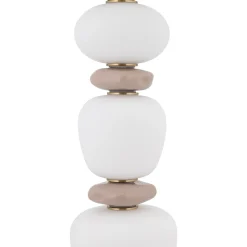 Lampade Da Terra-Selezionato da Mazzolaluce Piantana led design vetro e ceramica moderna per soggiorno