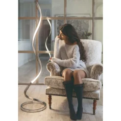 Lampade Da Terra-Selezionato da Mazzolaluce Piantana led dimmerabile design moderna per soggiorno