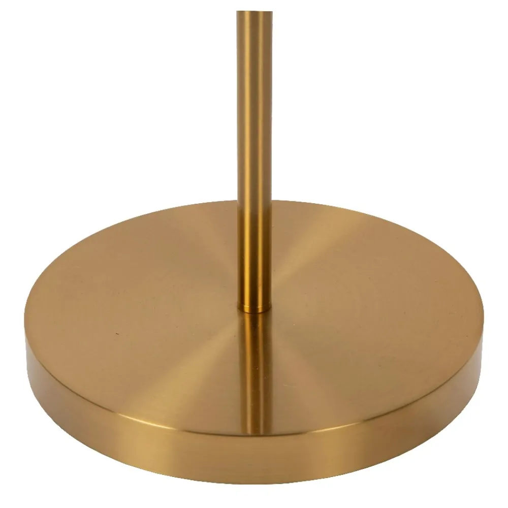 Lampade Da Terra-Selezionato da Mazzolaluce Piantana led 20w 3000k dimmerabile oro ottone due luci orientabili