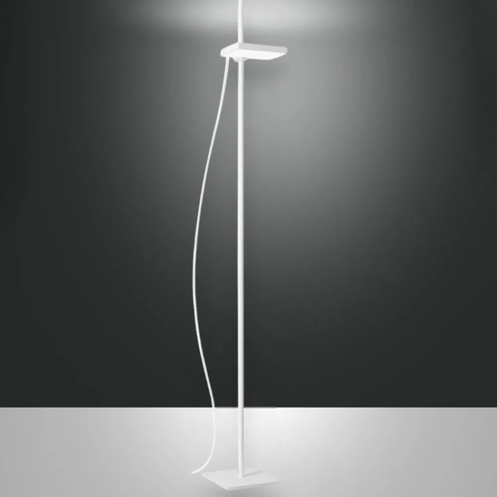 Lampade Da Terra-Ideal Lux Piantana lift pt led 17w 3000k orientabile bianca