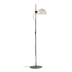 Lampade Da Terra-Selezionato da Mazzolaluce Piantana minimalista da terra metallo beige orientabile industriale