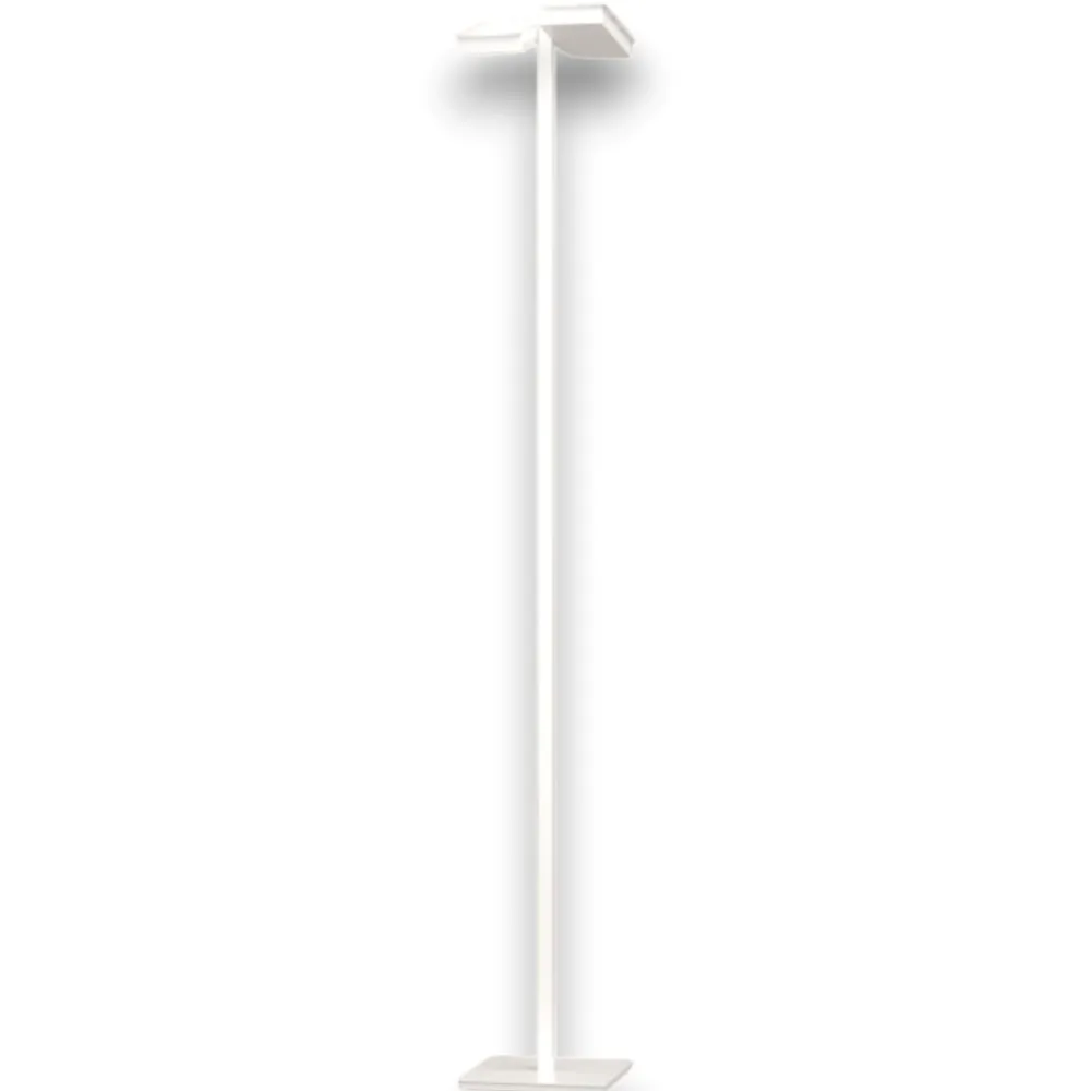 Lampade Da Terra-Top Light Piantana moderna bianca parabole orientabili