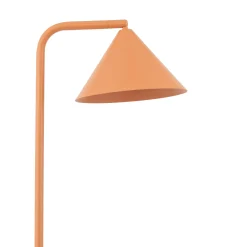 Lampade Da Terra-Selezionato da Mazzolaluce Piantana moderna da lettura arancione parabola orientabile