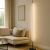 Lampade Da Terra-Selezionato da Mazzolaluce Piantana nera design moderna led 19w 3000k