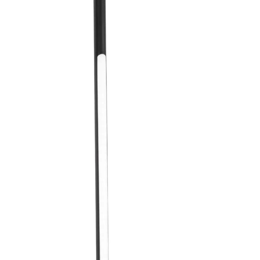 Lampade Da Terra-Selezionato da Mazzolaluce Piantana nera design moderna led 19w 3000k