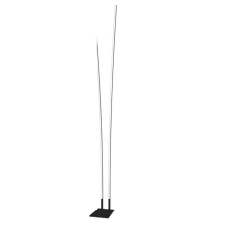 Lampade Da Terra-Top Light Piantana nera kawaii design moderna led cct dimmerabile