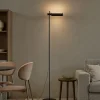 Lampade Da Terra-Perenz Illuminazione Piantana nera ultima led cct dimmerabile