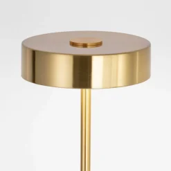 Lampade Da Terra-Selezionato da Mazzolaluce Piantana oro design minimale moderna led 17w 3000k