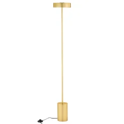 Lampade Da Terra-Selezionato da Mazzolaluce Piantana oro design minimale moderna led 17w 3000k