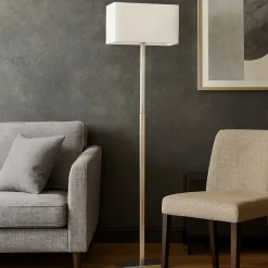 Lampade Da Terra-Perenz Illuminazione Piantana para hotel con paralume tessuto per soggiorno
