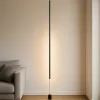 Lampade Da Terra-Selezionato da Mazzolaluce Piantana pendente nera tubolare sospesa attacco a soffitto led 20w 3000k