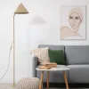 Lampade Da Terra-Selezionato da Mazzolaluce Piantana sabbia design moderno cono di metallo da lettura