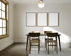 Plafoniere Moderne-Miloox Piccola plafoniera moderna da cucina jotto grigio sfera vetro trasparente