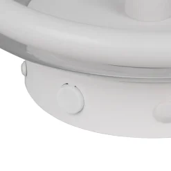 Plafoniere Moderne-Selezionato da Mazzolaluce Piccola plafoniera moderna vetro trasparente led 11w 4000k dimmerabile