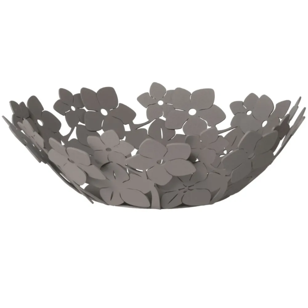 Soprammobili Moderni-Selezionato da Mazzolaluce Piccolo centrotavola fiori di loto cucina moderna colore fango