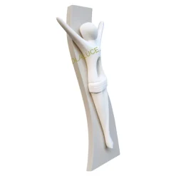Crocifissi Da Parete-Selezionato da Mazzolaluce Piccolo crocifisso da parete o da tavolo cristo moderno tortora