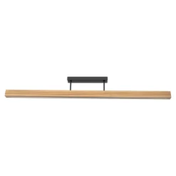 Plafoniere Moderne-Selezionato da Mazzolaluce Plafoniera barra di legno per cucina stile scandinavo moderna