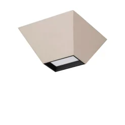 Plafoniere Moderne-Selezionato da Mazzolaluce Plafoniera beige moderna led 3000k per ingresso corridoio