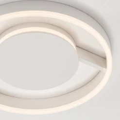 Plafoniere Moderne-Selezionato da Mazzolaluce Plafoniera bianca 40 cm moderna led 41w cct 2700k 3000k 4000k dimmerabile per camera da letto