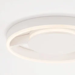 Plafoniere Moderne-Selezionato da Mazzolaluce Plafoniera bianca 40 cm moderna led 41w cct 2700k 3000k 4000k dimmerabile per camera da letto