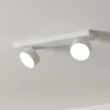 Plafoniere Moderne-Top Light Plafoniera bianca con due luci led orientabili toplight
