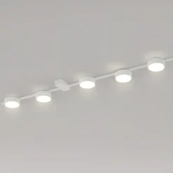 Plafoniere Moderne-Selezionato da Mazzolaluce Plafoniera bianca design gx53 led