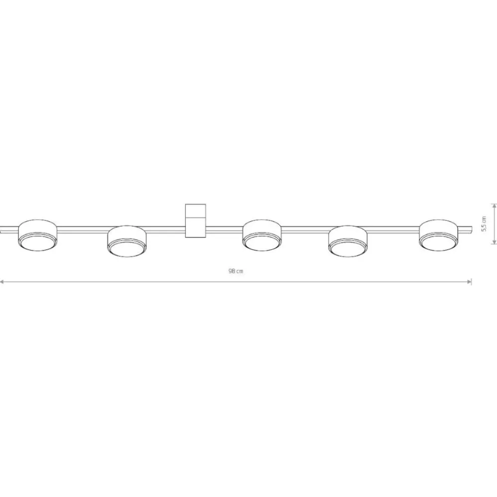 Plafoniere Moderne-Selezionato da Mazzolaluce Plafoniera bianca design gx53 led