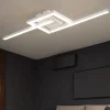 Plafoniere Moderne-Selezionato da Mazzolaluce Plafoniera bianca design moderna led 17w 4000k orientabile