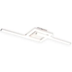 Plafoniere Moderne-Selezionato da Mazzolaluce Plafoniera bianca design moderna led 17w 4000k orientabile