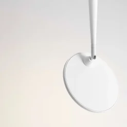 Plafoniere Moderne-Selezionato da Mazzolaluce Plafoniera bianca disco luce orientabile design moderna