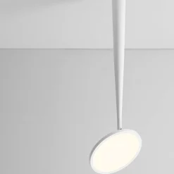 Plafoniere Moderne-Selezionato da Mazzolaluce Plafoniera bianca disco luce orientabile design moderna