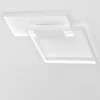 Plafoniere Moderne-Selezionato da Mazzolaluce Plafoniera bianca led dimmerabile 30w 3000k per soggiorno