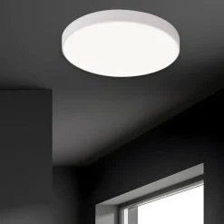 Plafoniere Moderne-Selezionato da Mazzolaluce Plafoniera bianca led 2700k 3300k 4000k dimmerabile