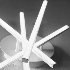 Plafoniere Moderne-Gea Luce Plafoniera bianca led 3000k tullia moderna