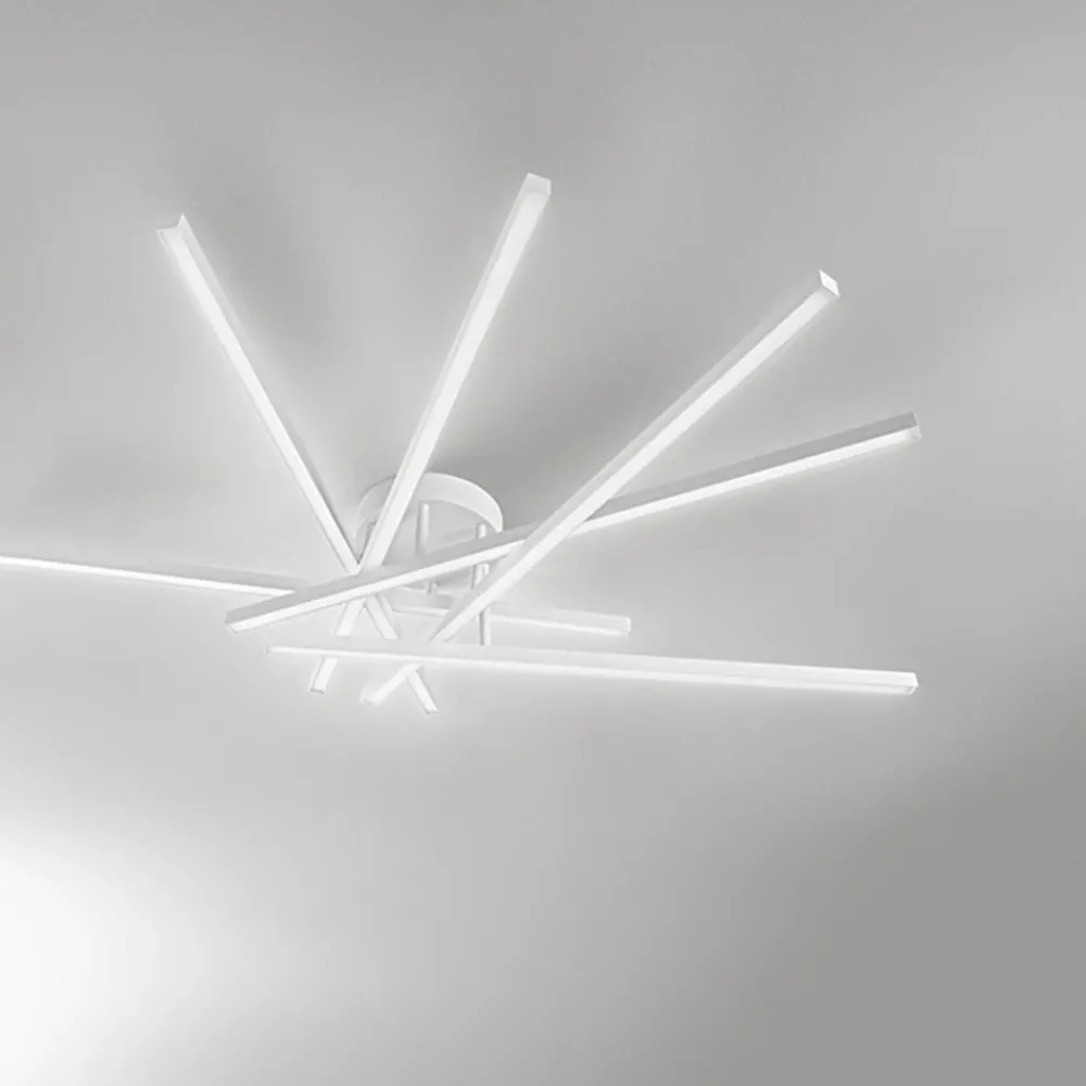 Plafoniere Moderne-Perenz Illuminazione Plafoniera bianca led syncro led 70w cct