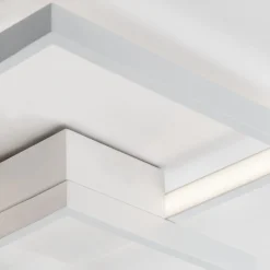 Plafoniere Moderne-Selezionato da Mazzolaluce Plafoniera bianca led 19w 3000k