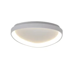 Plafoniere Moderne-Selezionato da Mazzolaluce Plafoniera bianca led 42w 2700k-5000k con telecomando triangolare