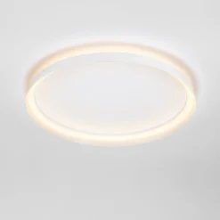 Plafoniere Moderne-Selezionato da Mazzolaluce Plafoniera bianca led 48w 2700k 4000k dimmerabile rotonda moderna