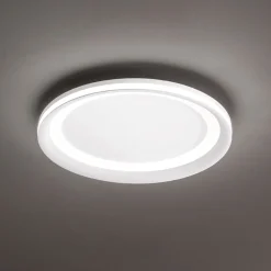 Plafoniere Moderne-Perenz Illuminazione Plafoniera bianca led 66w 3000k perenz edge da soffitto moderna