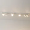 Plafoniere Moderne-Top Light Plafoniera bianca 6 luci orientabili per cucina toplight