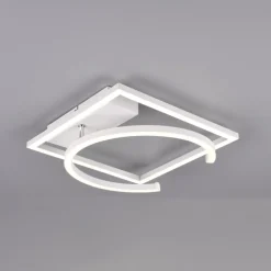 Plafoniere Moderne-Selezionato da Mazzolaluce Plafoniera bianca moderna led 4000k orientabile